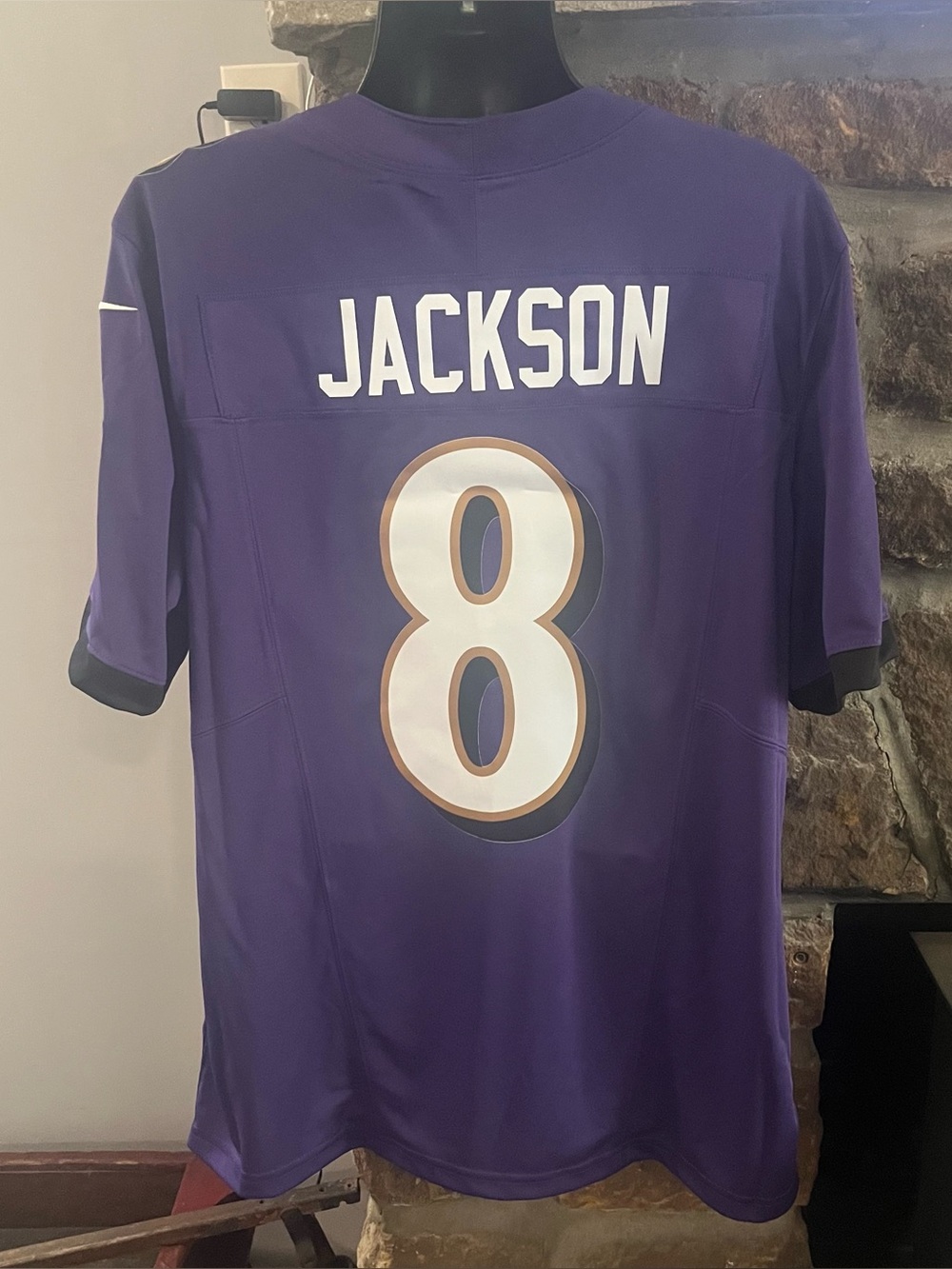 LAMAR JACKSON Baltimore Ravens #8 Nike Vapor F.U.S.E Limited NFL Football Jersey
